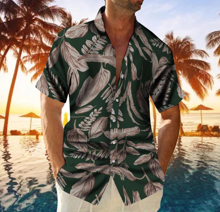 Printed loose fashion trend shirt
