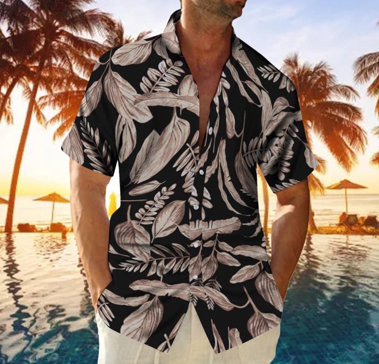 Printed loose fashion trend shirt