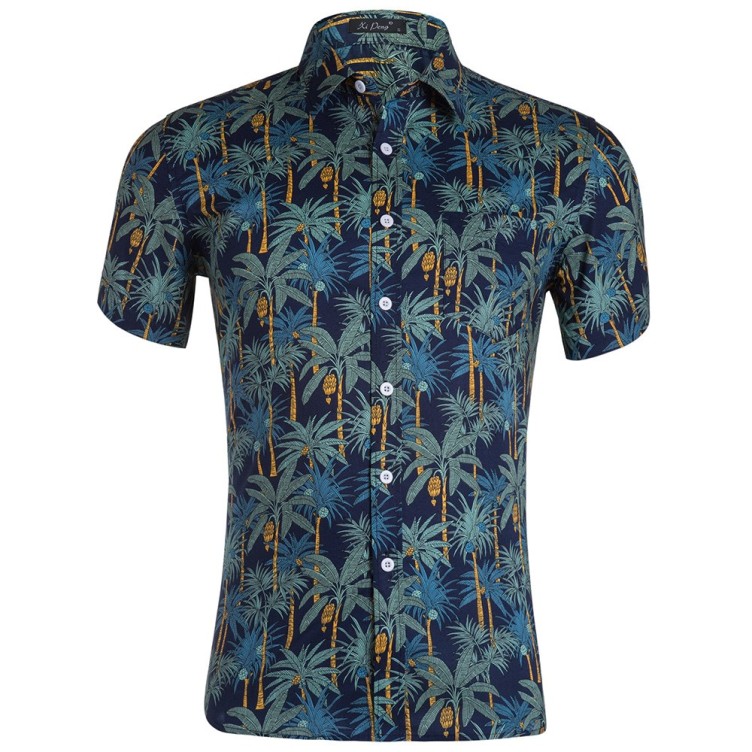 Printed casual loose fashion trend shirt