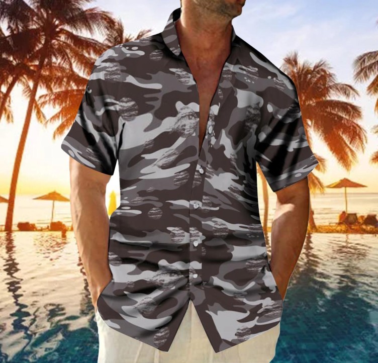 Printed loose fashion trend shirt
