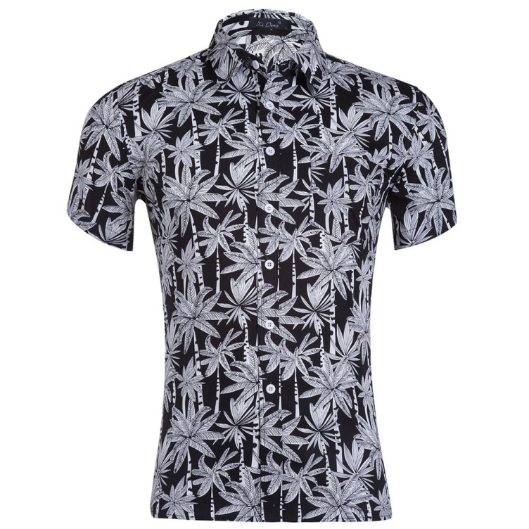 Printed casual loose fashion trend shirt