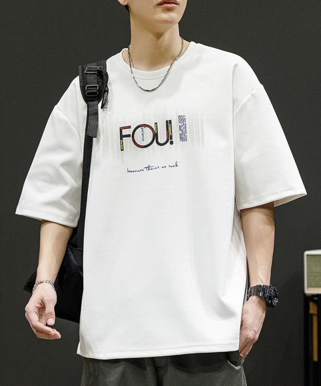 Casual trendy fashion T-shirt