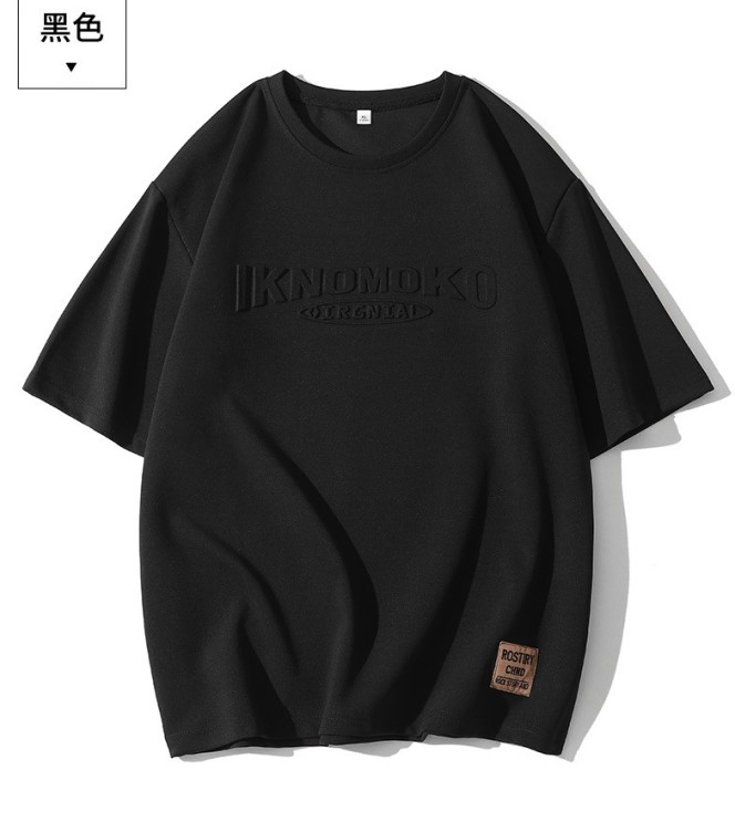 Monogram print casual fashion T-shirt