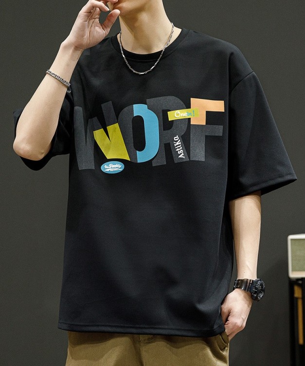 Casual trendy fashion T-shirt