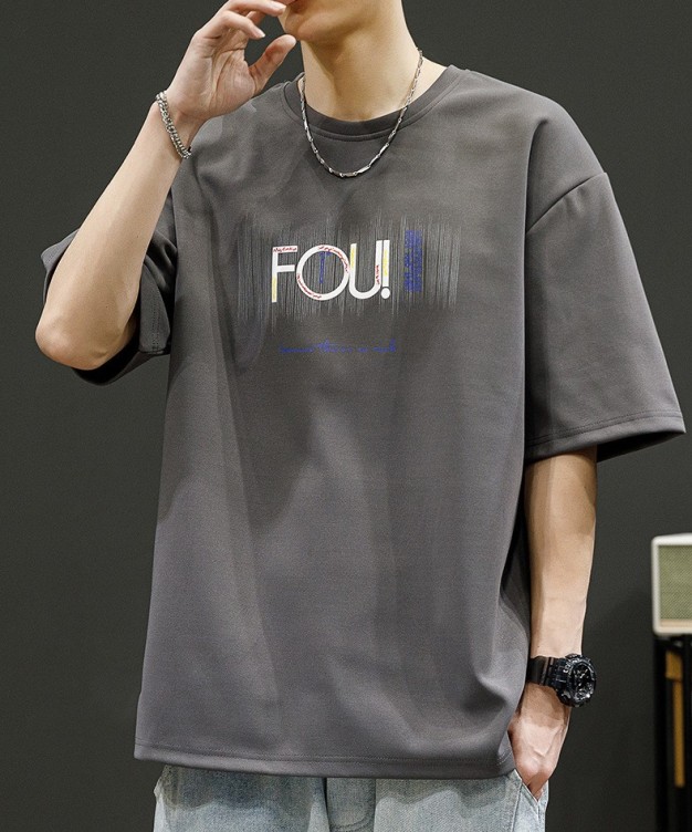 Casual trendy fashion T-shirt