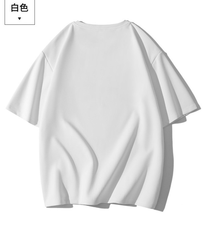 Monogram print casual fashion T-shirt