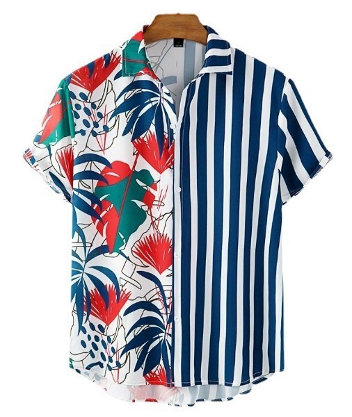 Printed casual trendy fashion shirt
