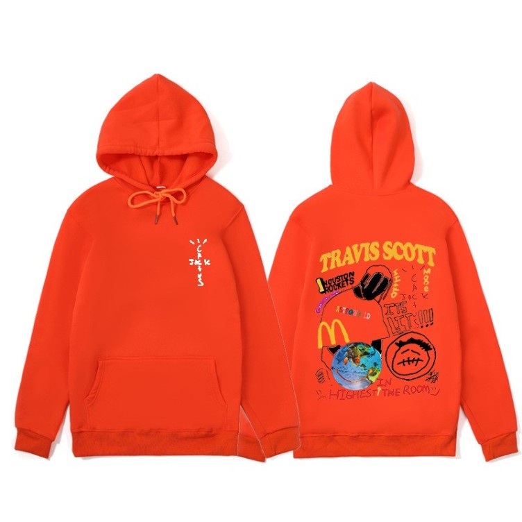 Printed casual fashion trend hoodie