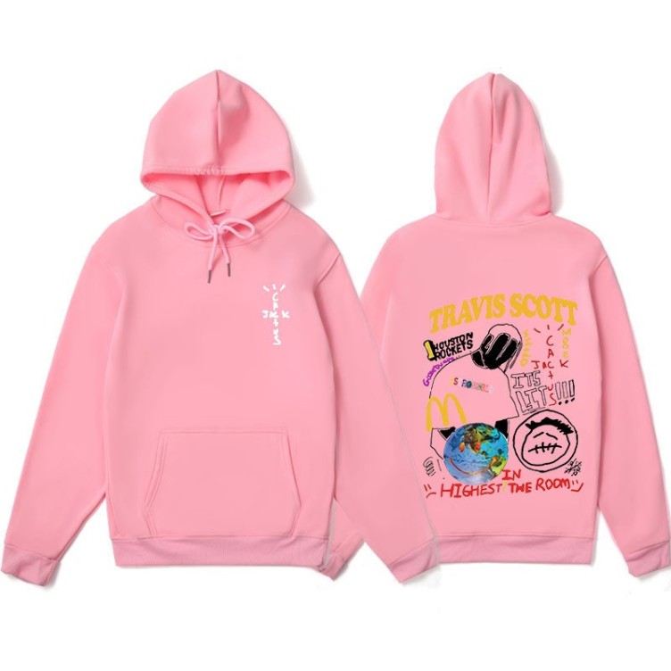 Printed casual fashion trend hoodie