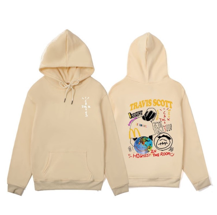 Printed casual fashion trend hoodie
