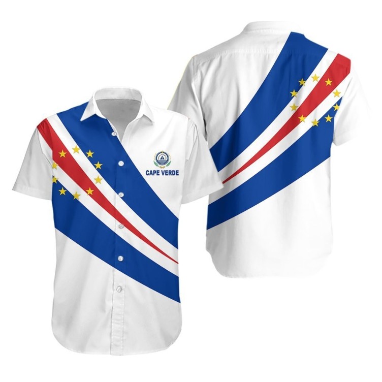 Digital print personality fashion trend shirt