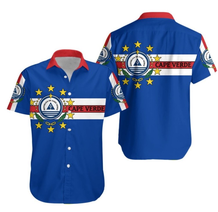Digital print personality fashion trend shirt