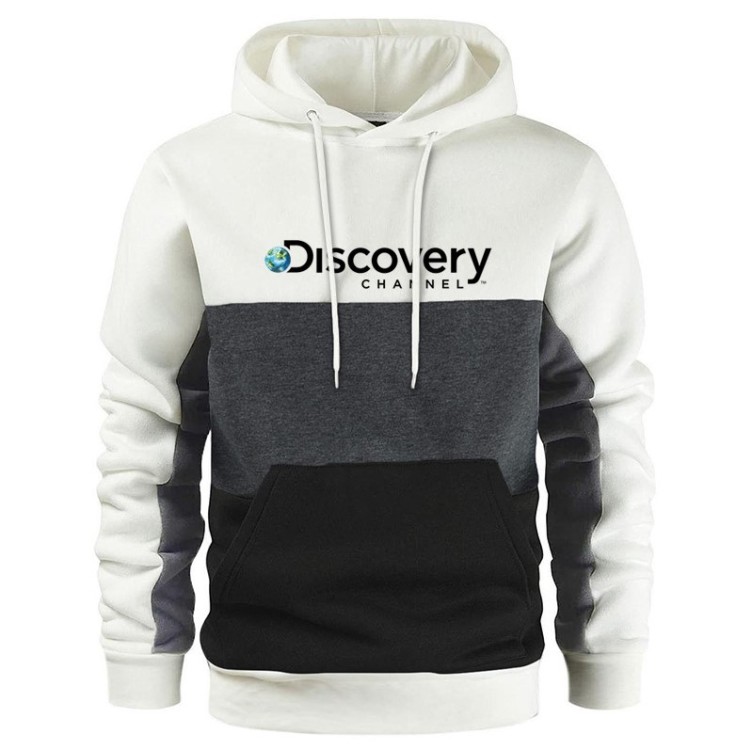 Color-block fashion trend hoodie