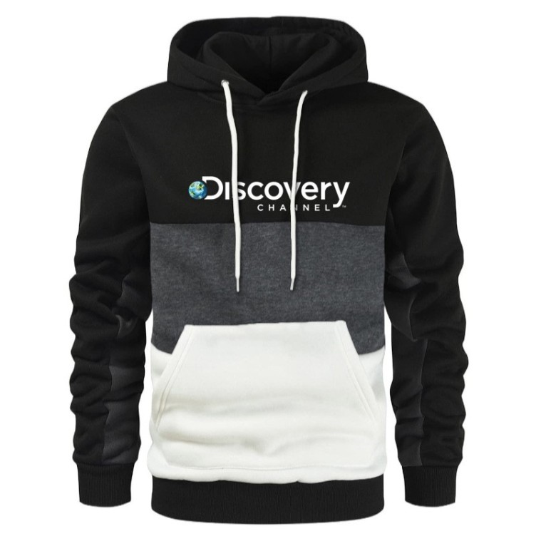 Color-block fashion trend hoodie