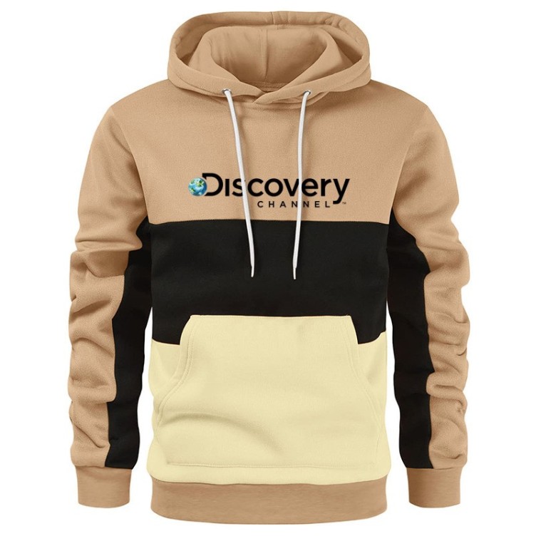 Color-block fashion trend hoodie