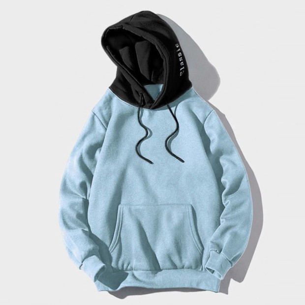 Contrast fashion trend hoodie