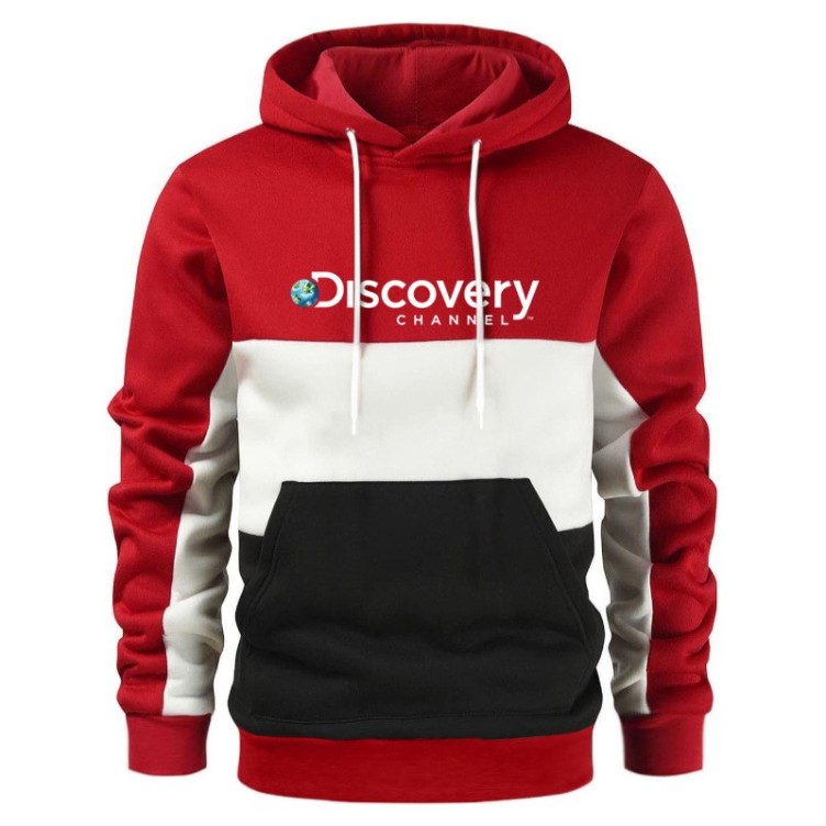 Color-block fashion trend hoodie