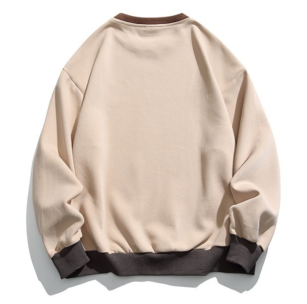 Monogram-print casual trend sweatshirt