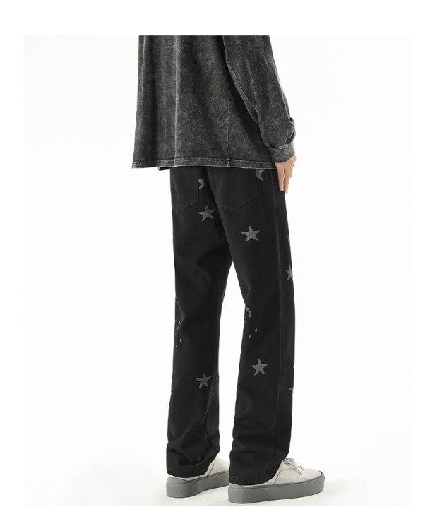 Star straight fashion trend jeans