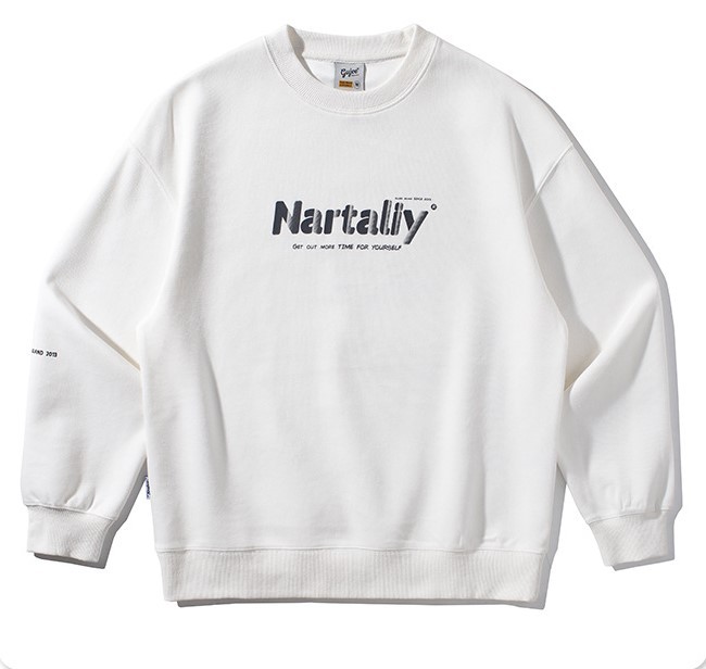 Monogram-print casual trend sweatshirt