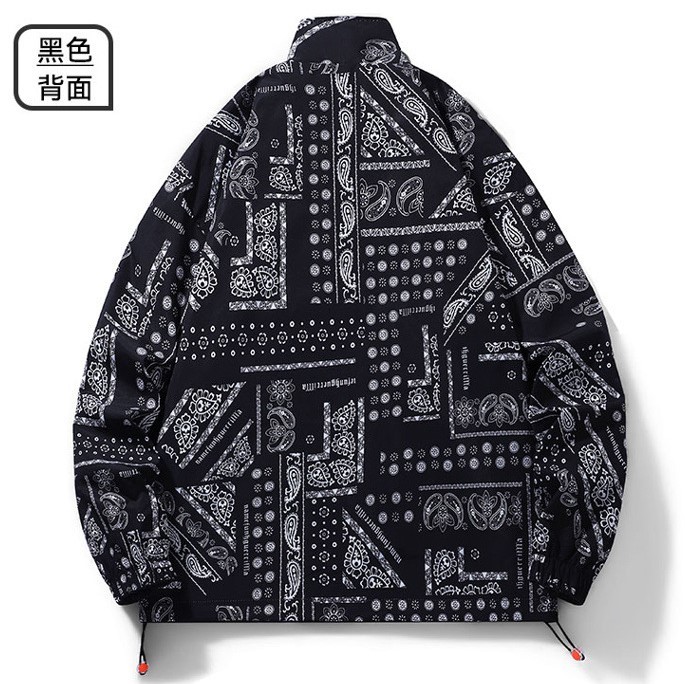 Sports casual stand collar thin trendy jacket