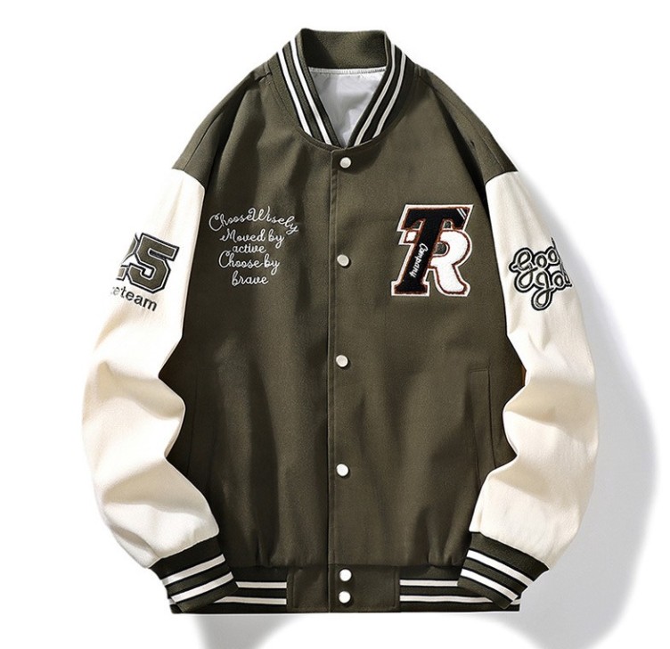 Hip Hop Baseball Coat Trendy Jacket