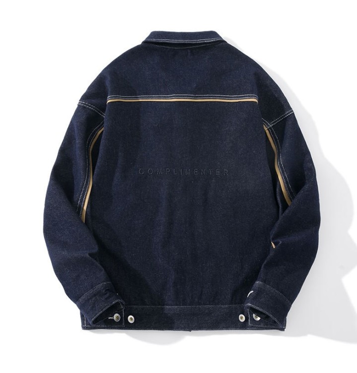 Loose casual retro trendy denim jacket