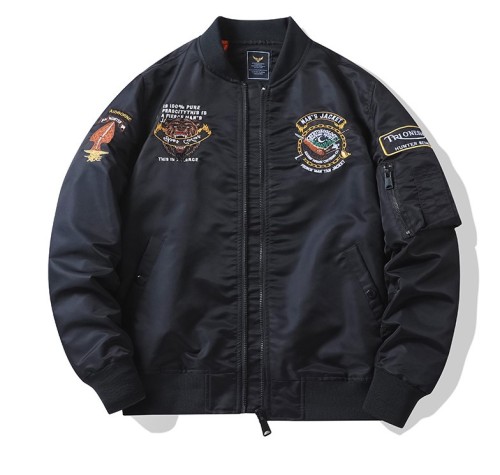 Trendy loose fitting leather motorcycle jacket