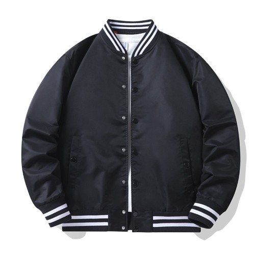 Loose fitting bomber trend jacket
