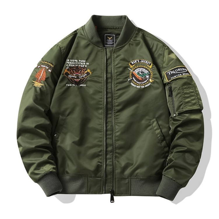 Trendy loose fitting leather motorcycle jacket
