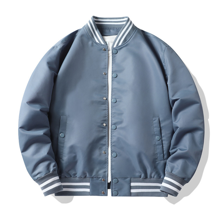 Loose fitting bomber trend jacket
