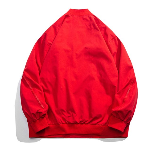 Baseball jersey loose fitting trendy jacket
