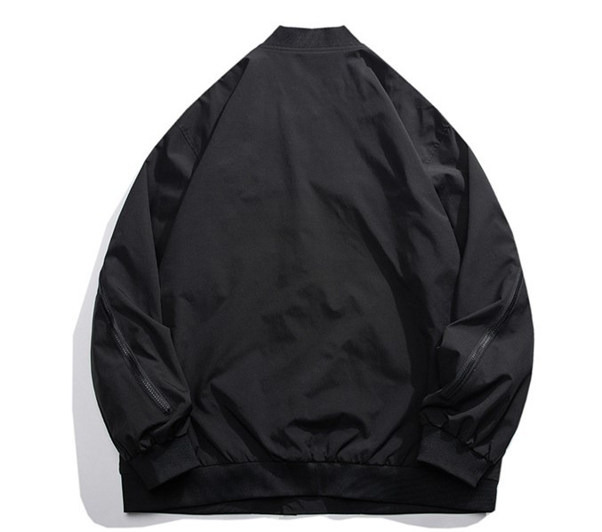 Baseball jersey loose fitting trendy jacket
