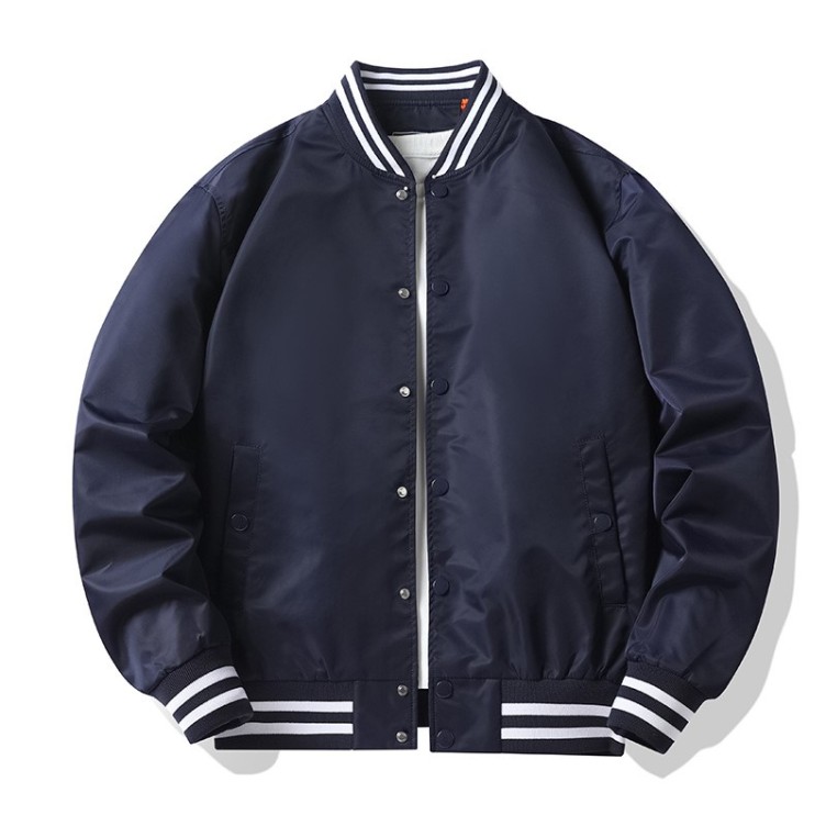 Loose fitting bomber trend jacket