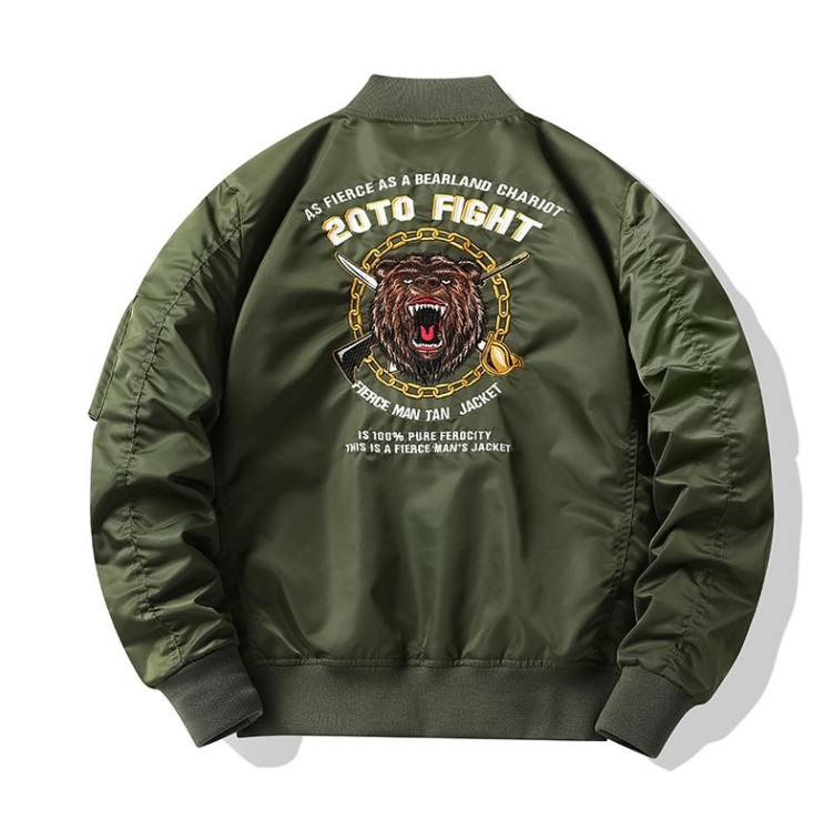 Trendy loose fitting leather motorcycle jacket