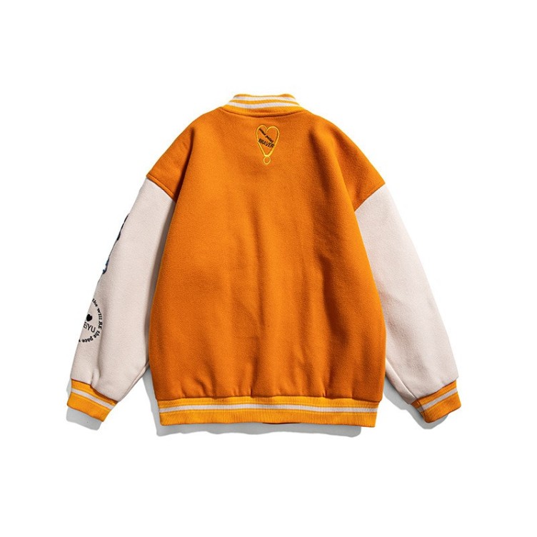 Baseball jacket jacket trendy woolen jacket