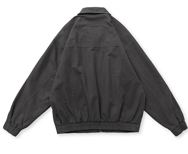 Casual loose fitting retro washed trendy jacket