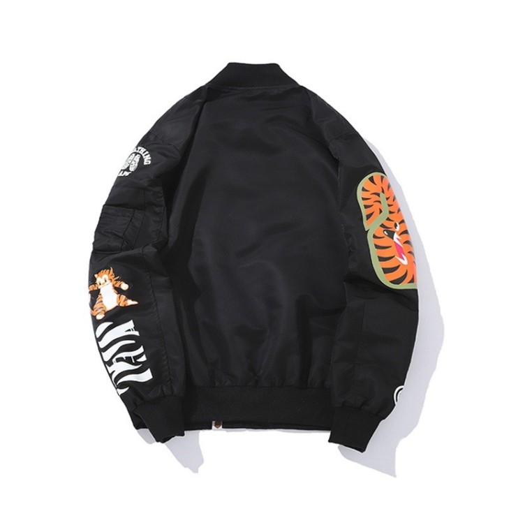 Fashion digital printed loose fashion jacket