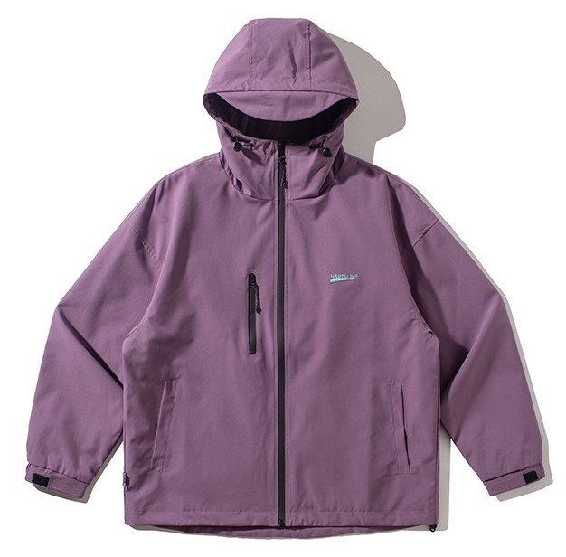 Hooded vintage casual loose fitting trendy jacket