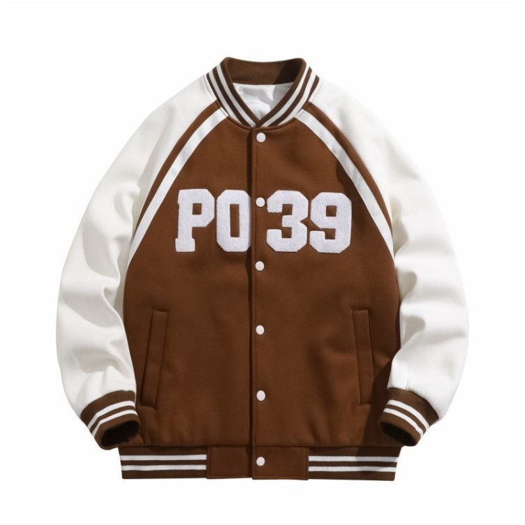 Baseball jersey loose jacket trend jacket