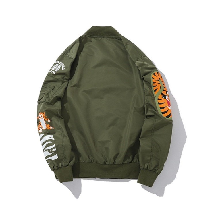 Fashion digital printed loose fashion jacket