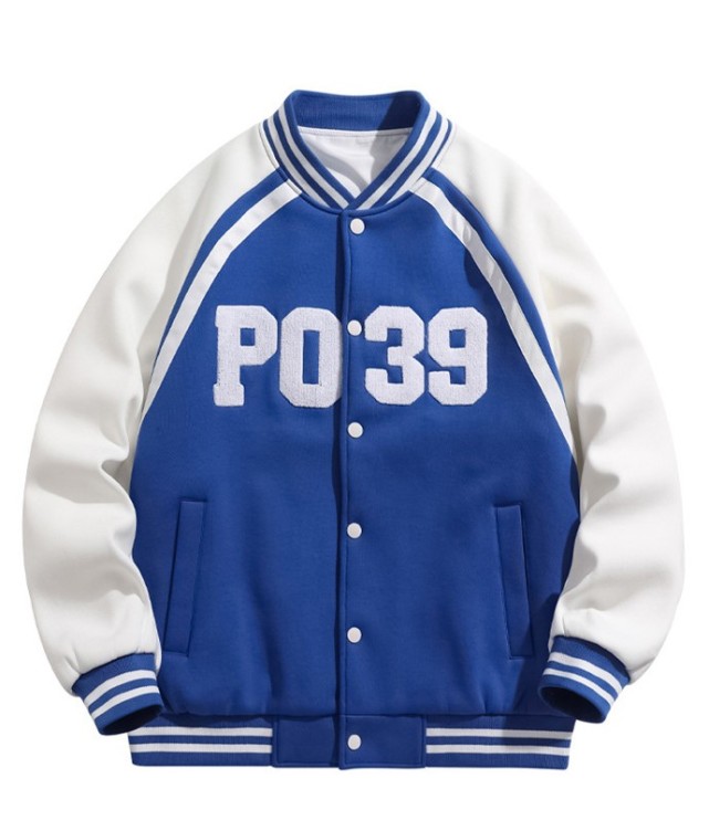Baseball jersey loose jacket trend jacket