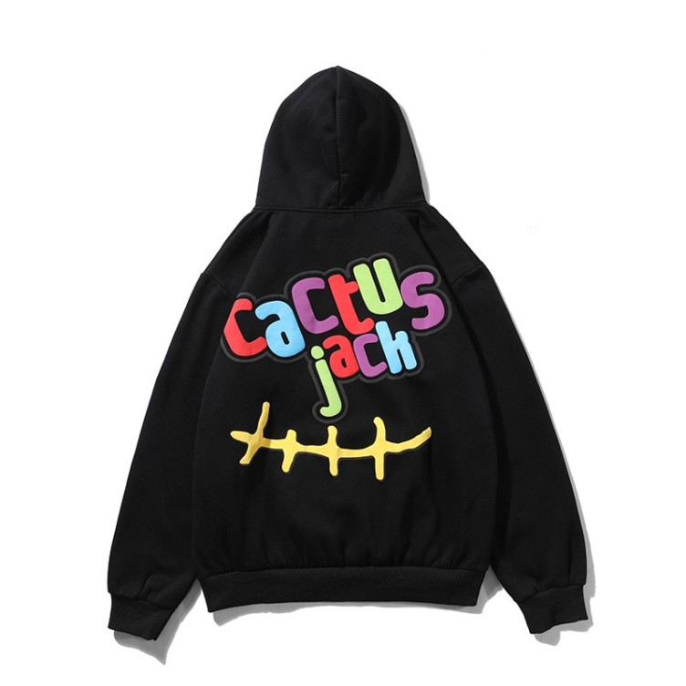 Printed casual versatile fashion trend hoodie