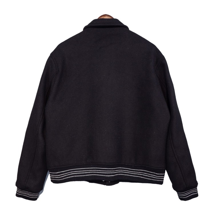 Embroidered woolen casual flying suit fashion trend jacket