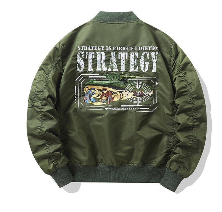 Fashionable motorcycle suit Women's loose fitting work attire Flying baseball suit Trendy jacket