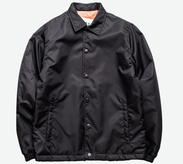 Flip collar reflective casual fashion trend jacket