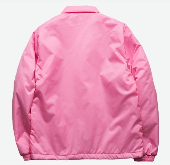 Flip collar reflective casual fashion trend jacket