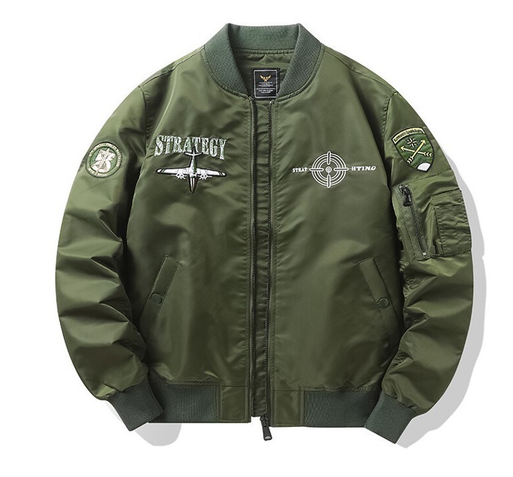 Fashionable motorcycle suit Women's loose fitting work attire Flying baseball suit Trendy jacket