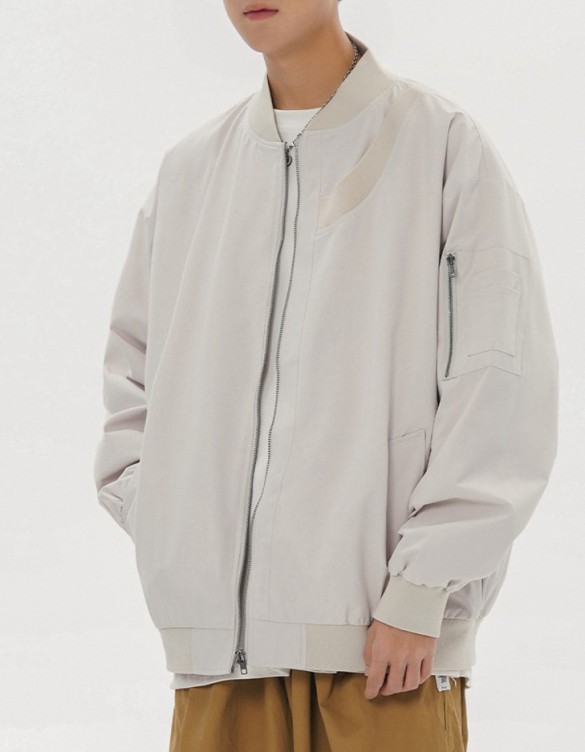 Casual Versatile Fashion Trend Baseball Coat Jacket