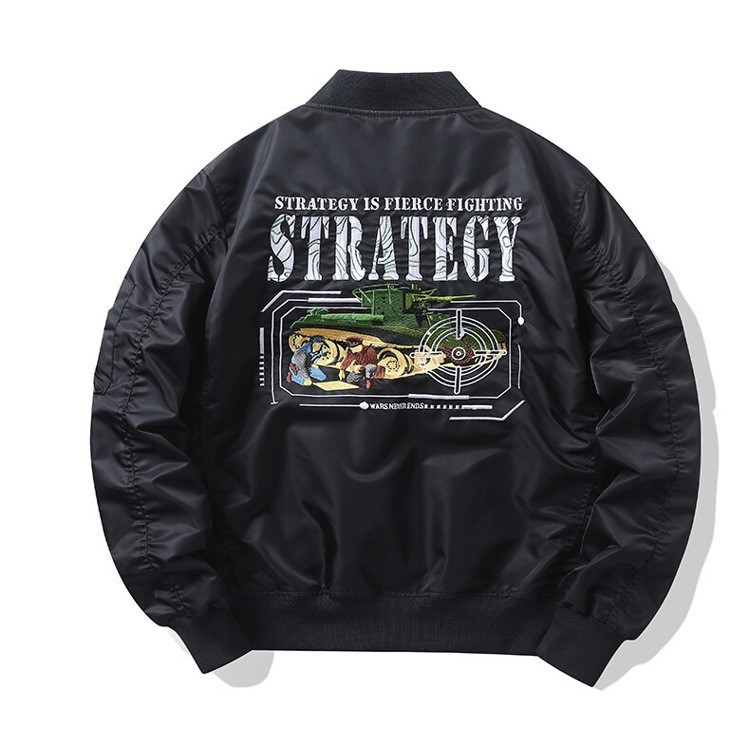 Fashionable motorcycle suit Women's loose fitting work attire Flying baseball suit Trendy jacket